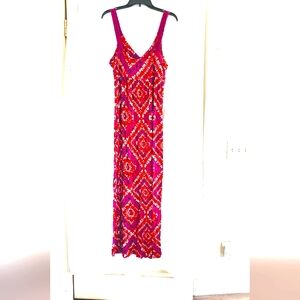 Beautiful Design History long Sun dress XL